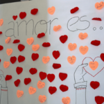 Mural del amor de equipo