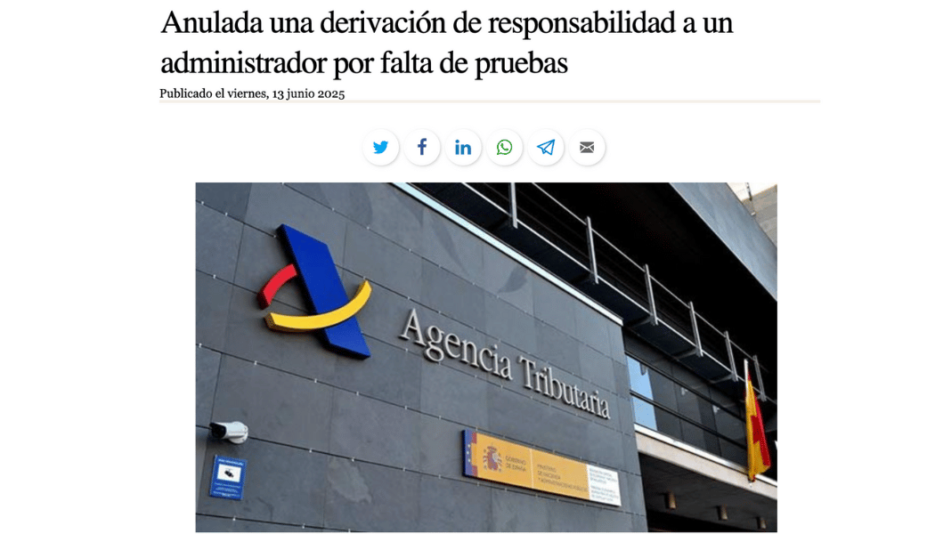 derivación de responsabilidad