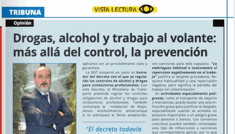 Prevención consumo alcohol y drogas en el trabajo